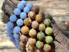 Hand Made Mixed Stone Bead Necklaces x 4 From Southern Africa - Toprock Gemstones and Minerals 