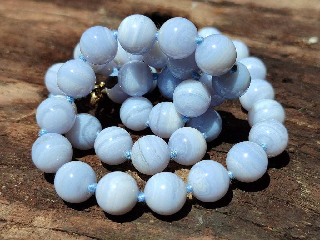 Hand Made Mixed Stone Bead Necklaces x 4 From Southern Africa - Toprock Gemstones and Minerals 