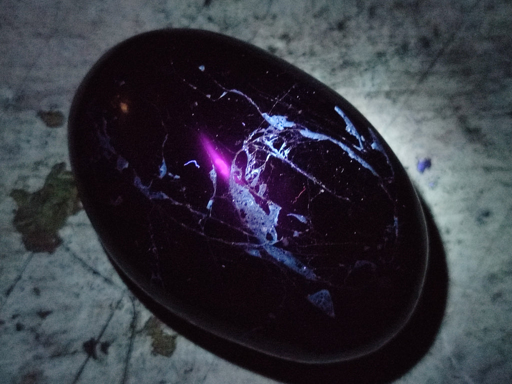 Polished Black Tourmaline Palm Stones x 12 From Madagascar - Toprock Gemstones and Minerals 