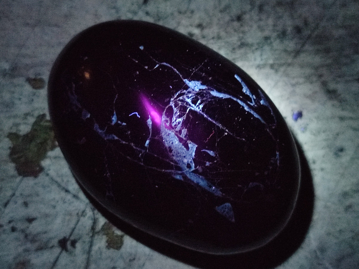 Polished Black Tourmaline Palm Stones x 12 From Madagascar - Toprock Gemstones and Minerals 