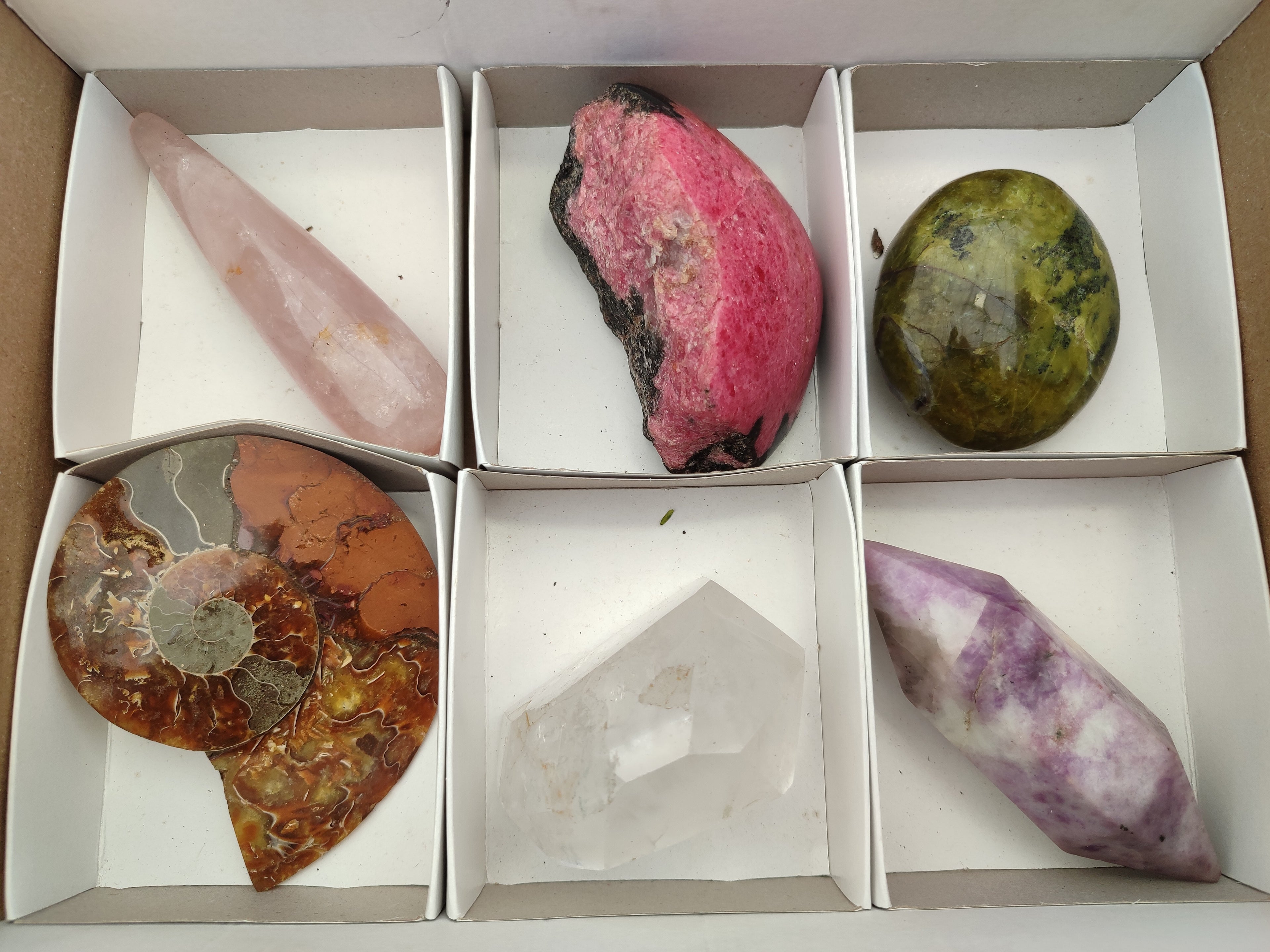 Polished Assortment Of Retail Items x 6 From Southern Africa - Toprock Gemstones and Minerals 