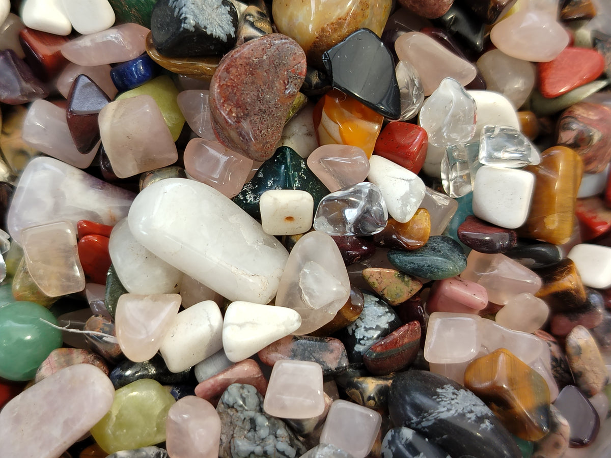 Polished Assortment Of Tumbled Stones - sold per kg - From Southern Africa - Toprock Gemstones and Minerals 