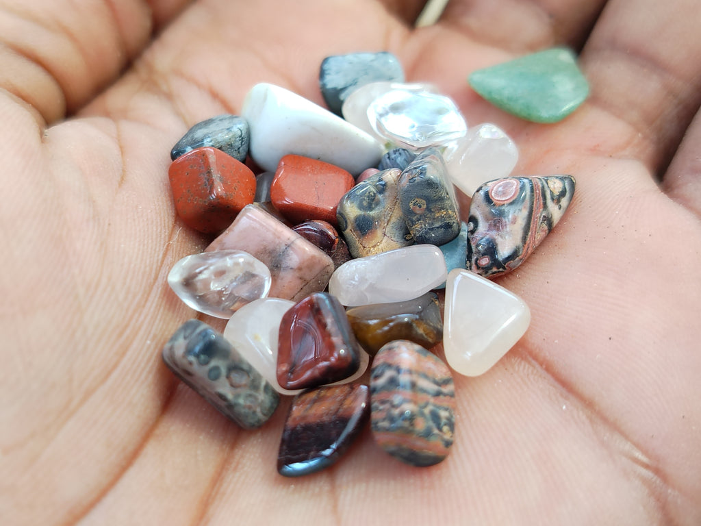 Polished Assortment Of Tumbled Stones - sold per kg - From Southern Africa - Toprock Gemstones and Minerals 
