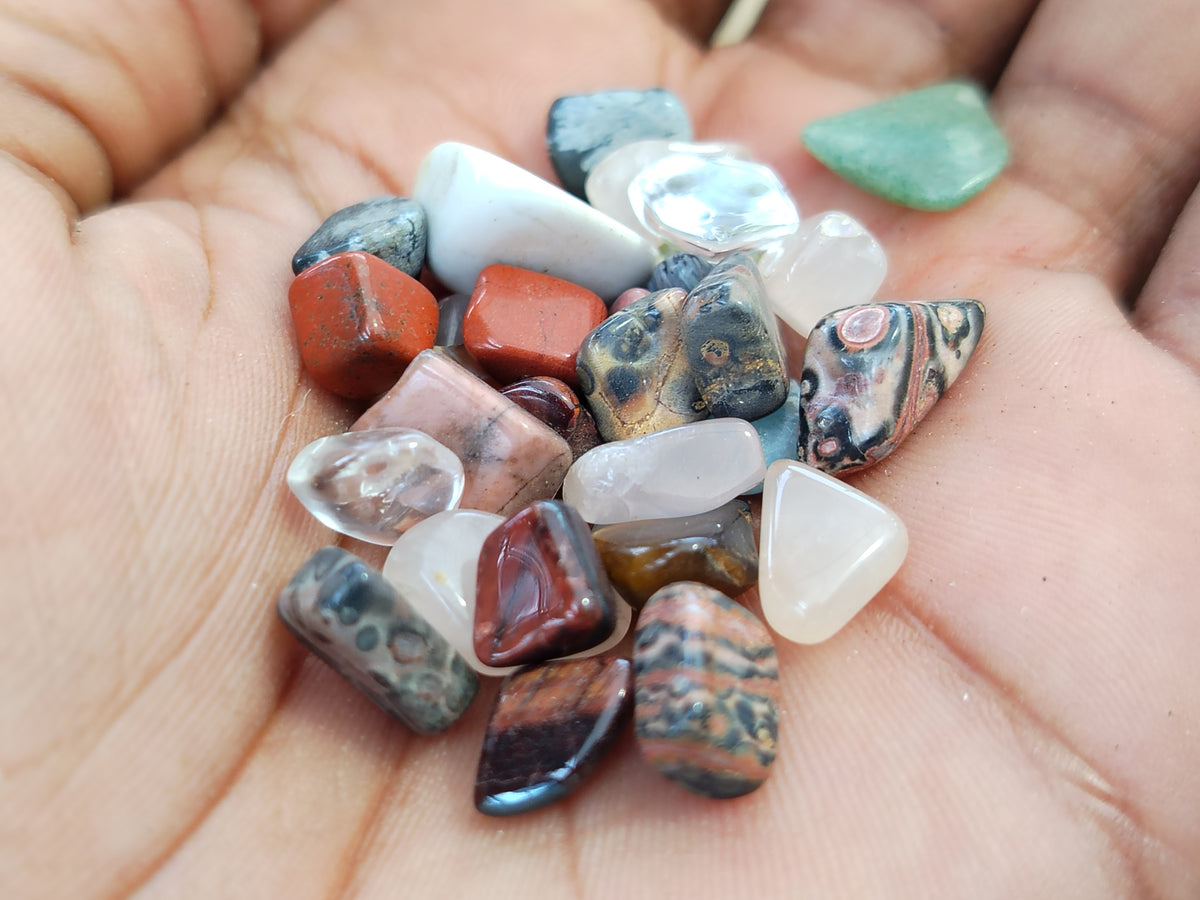 Polished Assortment Of Tumbled Stones - sold per kg - From Southern Africa - Toprock Gemstones and Minerals 