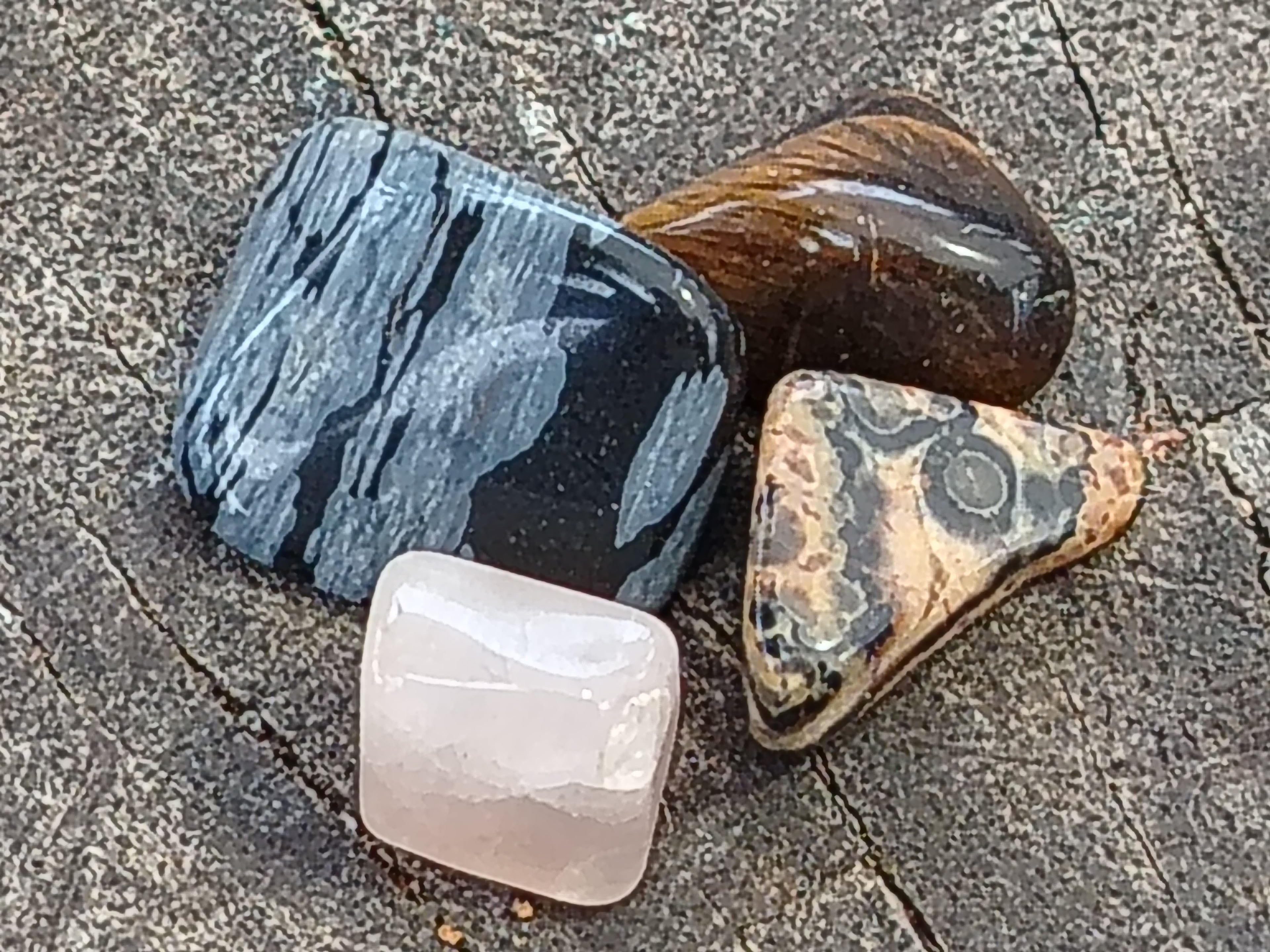 Polished Assortment Of Tumbled Stones - sold per kg - From Southern Africa - Toprock Gemstones and Minerals 