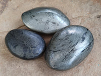 Polished Pharaoh Stone Palm Stones x 12 From Zimbabwe - Toprock Gemstones and Minerals 