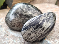 Polished Pharaoh Stone Palm Stones x 12 From Zimbabwe - Toprock Gemstones and Minerals 