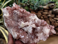 Natural Red Hematoid Quartz Clusters x 2 From Karoi, Zimbabwe - Toprock Gemstones and Minerals 