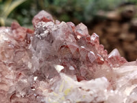 Natural Red Hematoid Quartz Clusters x 2 From Karoi, Zimbabwe - Toprock Gemstones and Minerals 