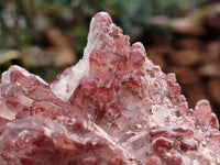 Natural Red Hematoid Quartz Clusters x 2 From Karoi, Zimbabwe - Toprock Gemstones and Minerals 