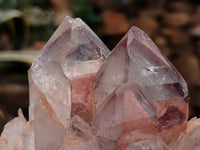 Natural Red Hematoid Quartz Clusters x 2 From Karoi, Zimbabwe - Toprock Gemstones and Minerals 