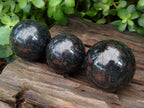 Polished Iolite Spheres x 6 From Ambatofinandrahana, Madagascar - Toprock Gemstones and Minerals 