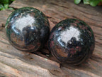 Polished Iolite Spheres x 6 From Ambatofinandrahana, Madagascar - Toprock Gemstones and Minerals 