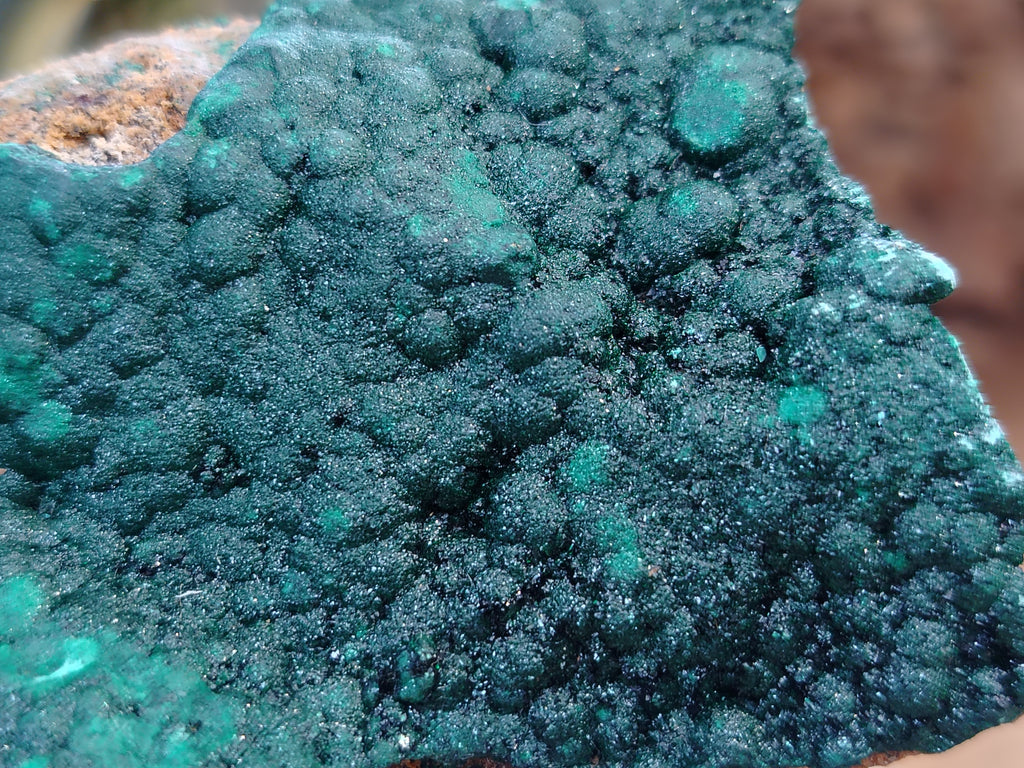 Natural Botryoidal Malachite Specimens x 6 From Congo - Toprock Gemstones and Minerals 