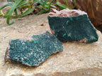 Natural Botryoidal Malachite Specimens x 6 From Congo - Toprock Gemstones and Minerals 