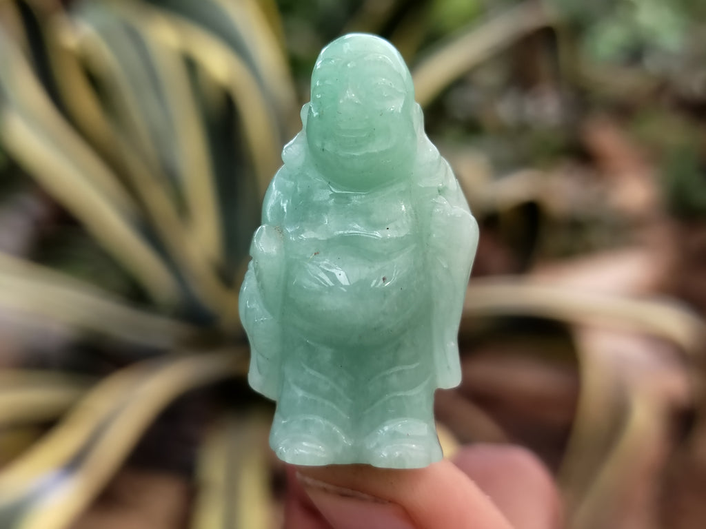 Hand Made Aventurine Gods x 7 From China - Toprock Gemstones and Minerals 