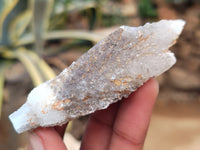 Natural Drusy Quartz Coated Calcite Pseudomorph Specimens x 20 From Alberts Mountain, Lesotho - Toprock Gemstones and Minerals 
