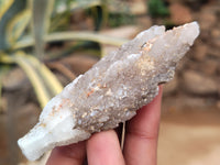 Natural Drusy Quartz Coated Calcite Pseudomorph Specimens x 20 From Alberts Mountain, Lesotho - Toprock Gemstones and Minerals 