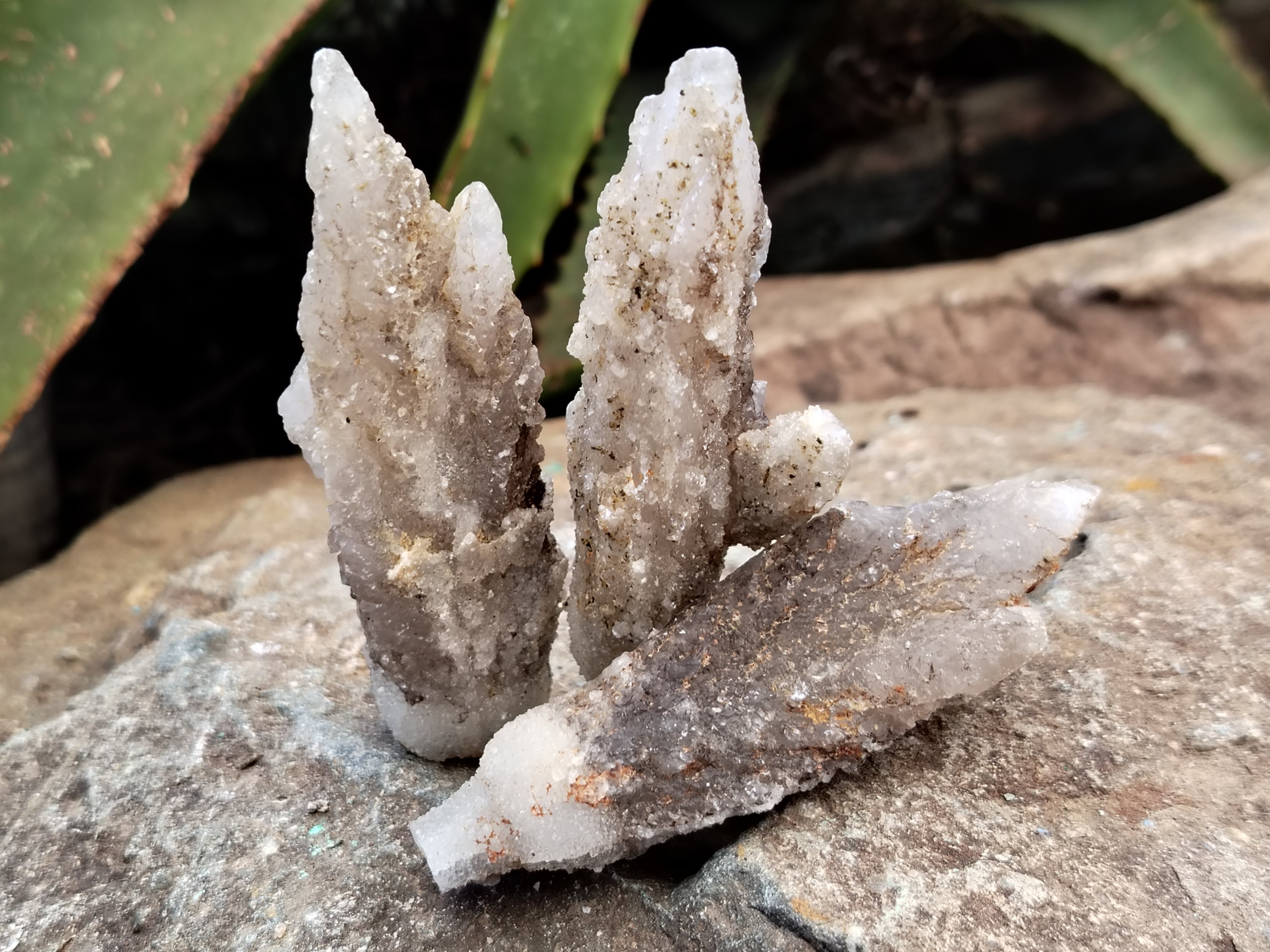 Natural Drusy Quartz Coated Calcite Pseudomorph Specimens x 20 From Alberts Mountain, Lesotho - Toprock Gemstones and Minerals 