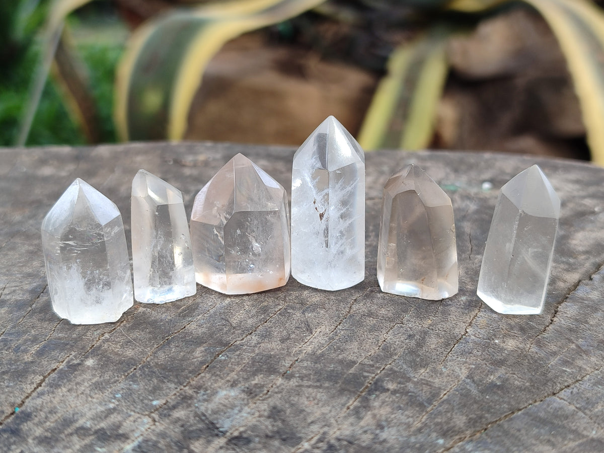 Polished Clear Quartz Crystals x 70 From Madagascar - Toprock Gemstones and Minerals 