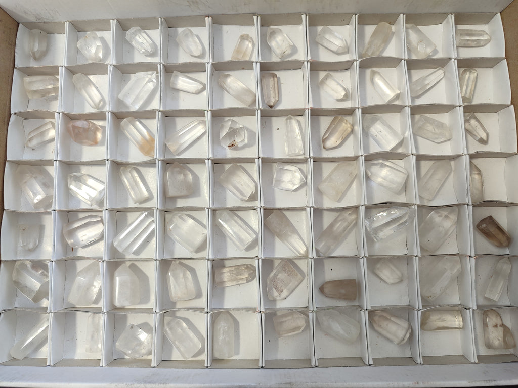 Polished Clear Quartz Crystals x 70 From Madagascar - Toprock Gemstones and Minerals 