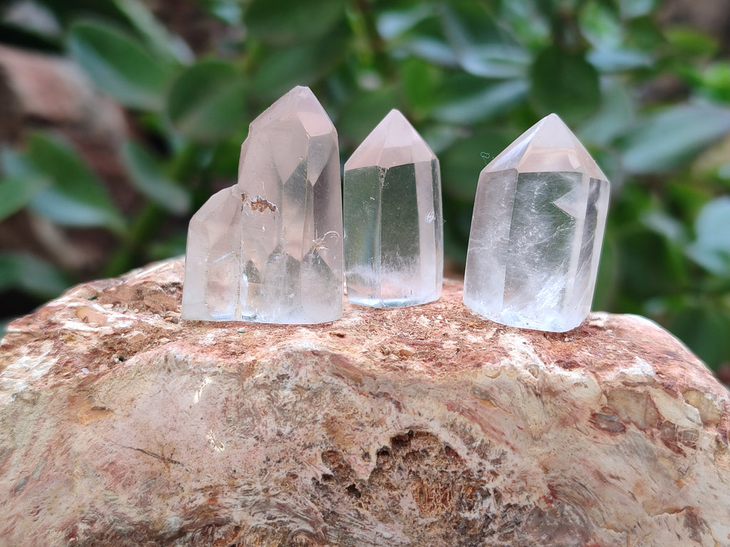 Polished Clear Quartz Crystals x 70 From Madagascar - Toprock Gemstones and Minerals 