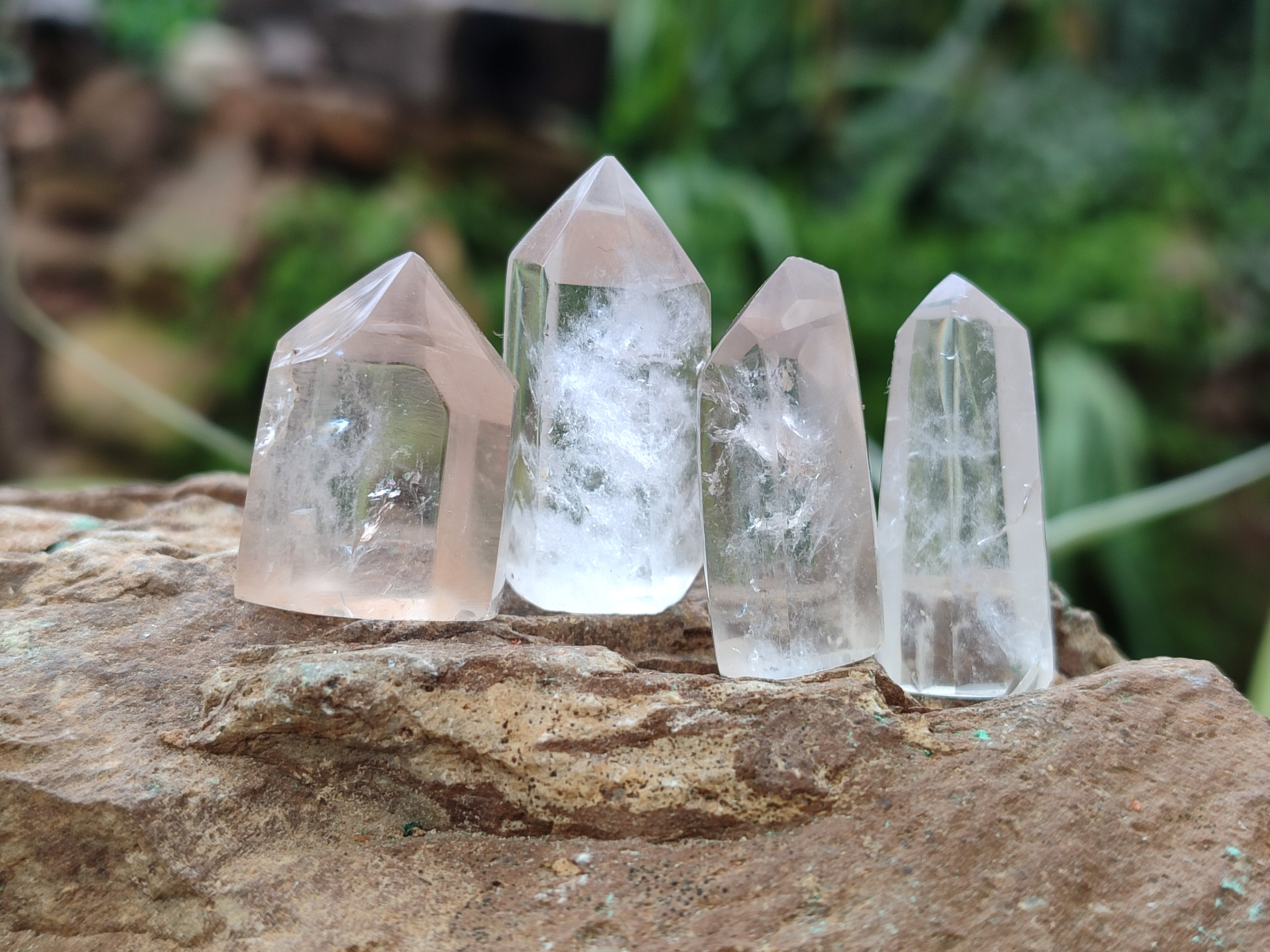 Polished Clear Quartz Crystals x 70 From Madagascar - Toprock Gemstones and Minerals 