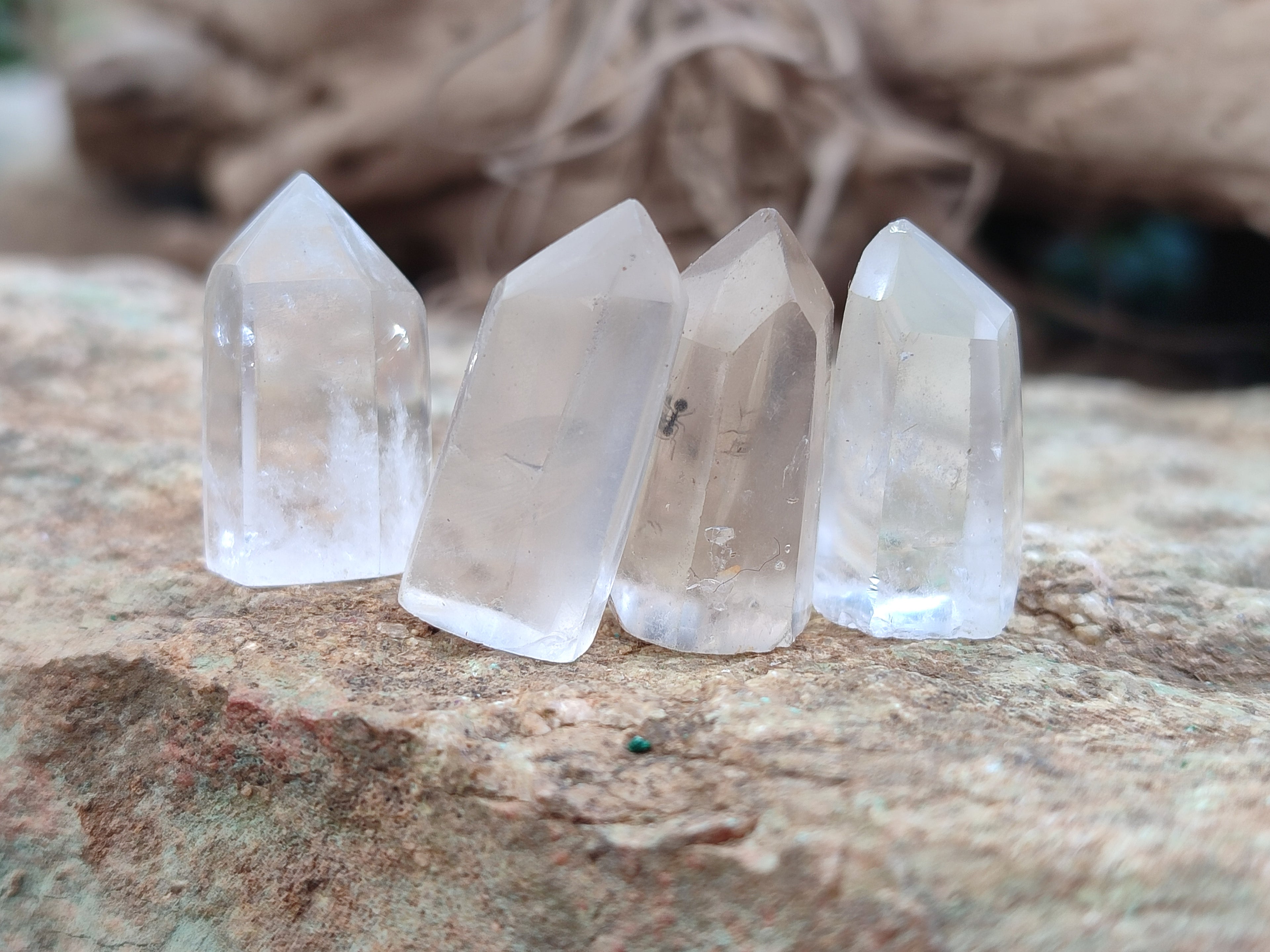 Polished Clear Quartz Crystals x 70 From Madagascar - Toprock Gemstones and Minerals 