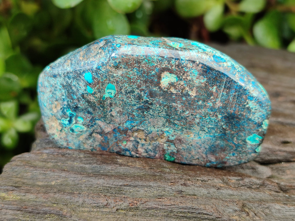 Polished Shattuckite Free Forms x 6 From Congo - Toprock Gemstones and Minerals 