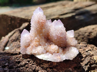 Natural Amethyst Spirit Quartz Clusters x 6 From Boekenhouthoek, South Africa