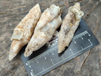 Natural Drusy Quartz Coated Calcite Pseudomorph Specimens x 26 From Lesotho - Toprock Gemstones and Minerals 