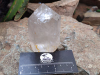 Polished Clear Quartz Crystals x 6 From Madagascar - Toprock Gemstones and Minerals 