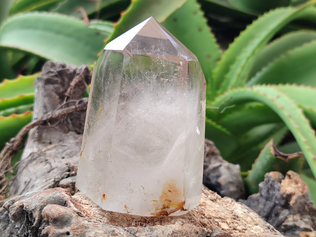 Polished Clear Quartz Crystals x 6 From Madagascar - Toprock Gemstones and Minerals 