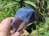 Polished Lazulite Points x 2 From Madagascar - Toprock Gemstones and Minerals 