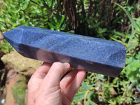 Polished Lazulite Points x 2 From Madagascar - Toprock Gemstones and Minerals 