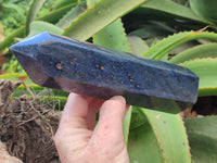 Polished Lazulite Points x 2 From Madagascar - Toprock Gemstones and Minerals 