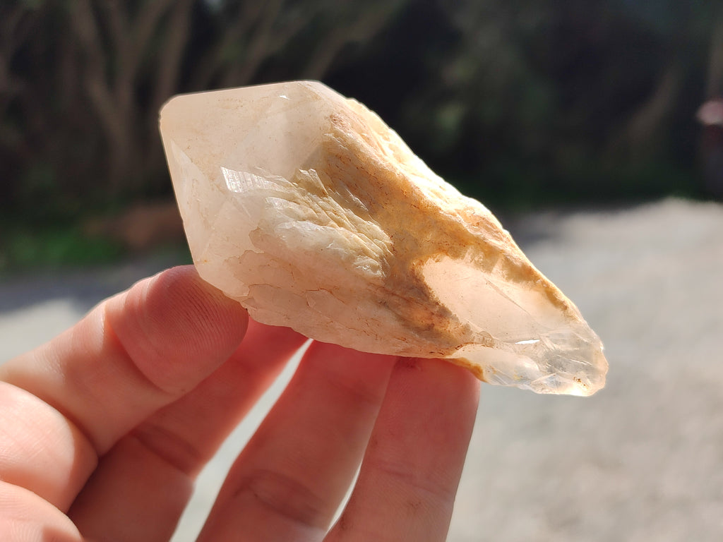 Natural Pineapple Candle Quartz Crystals x 35 From Antsirabe, Madagascar - Toprock Gemstones and Minerals 