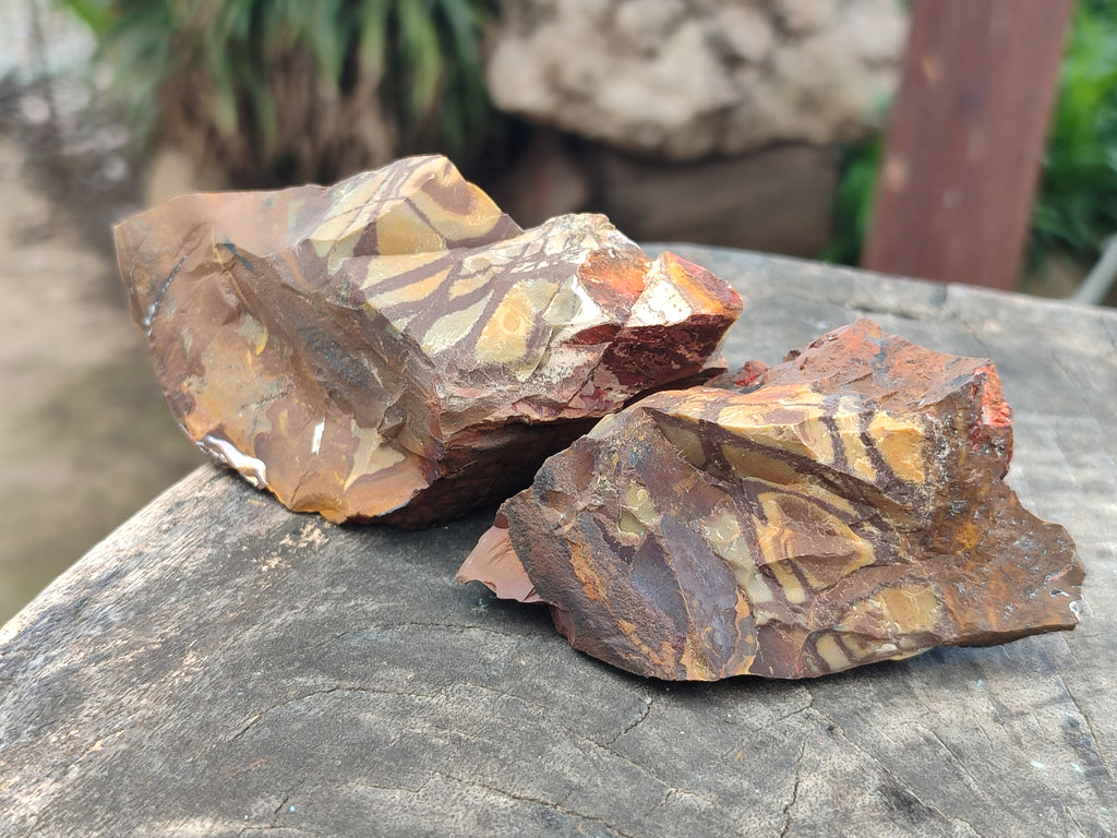 Natural Nguni Jasper Cobbed Specimens x 13 From Prieska, South Africa - Toprock Gemstones and Minerals 