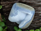 Polished Blue Lace Agate Geodes x 6 From Malawi - Toprock Gemstones and Minerals 