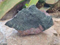 Natural Libethenite Crystals On Dolomite Matrix Specimens x 3 From Shituru, Congo