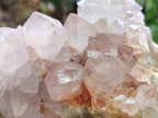 Natural Amethyst Spirit Quartz Clusters x 3 From Boekenhouthoek, South Africa - Toprock Gemstones and Minerals 