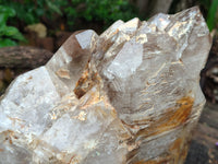Polished Smokey Cascading Window Quartz Crystal x 1 From Madagascar - Toprock Gemstones and Minerals 