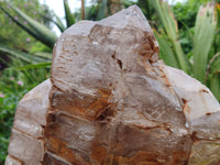 Polished Smokey Cascading Window Quartz Crystal x 1 From Madagascar - Toprock Gemstones and Minerals 