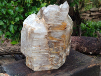 Polished Smokey Cascading Window Quartz Crystal x 1 From Madagascar - Toprock Gemstones and Minerals 