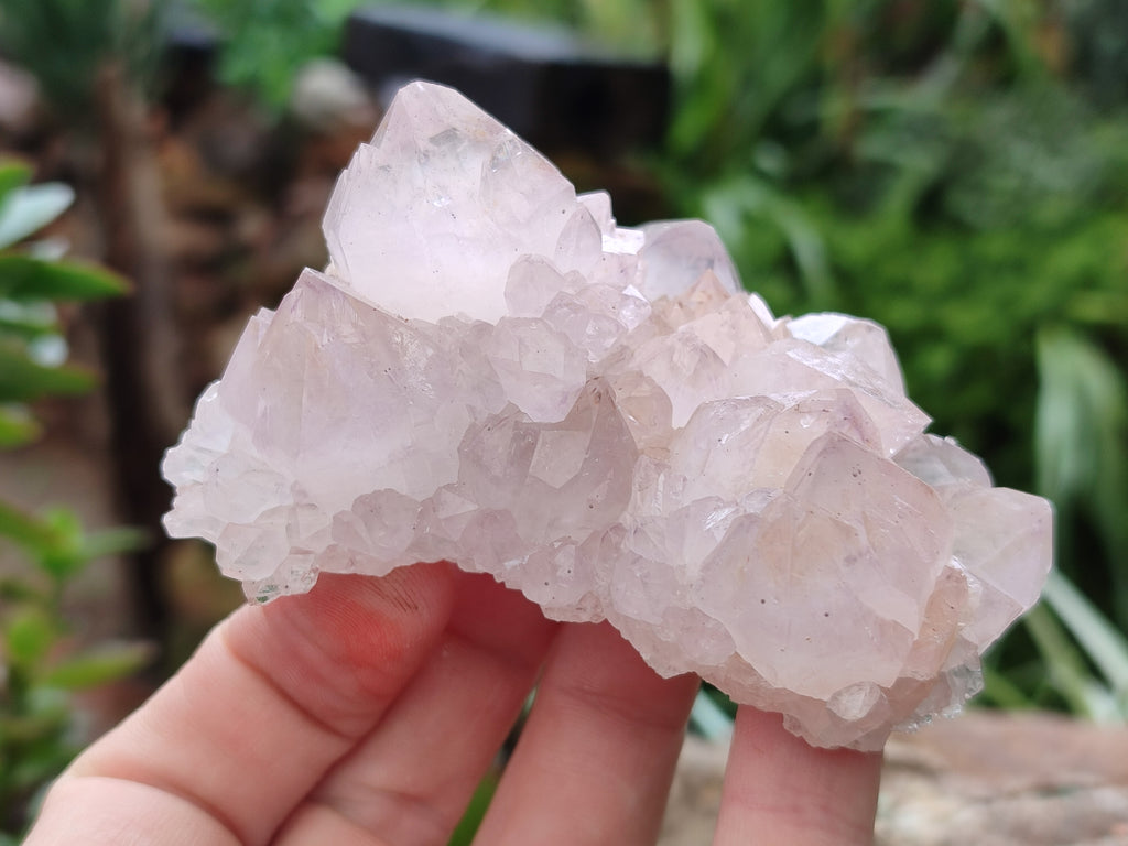 Natural Amethyst Spirit Quartz Clusters x 6 From Boekenhouthoek, South Africa - Toprock Gemstones and Minerals 