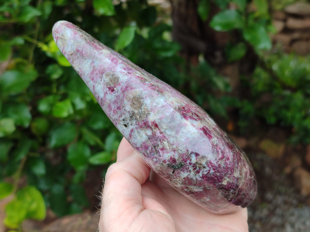Polished Rubellite Pink Tourmaline Standing Free Forms x 2 From Madagascar - Toprock Gemstones and Minerals 
