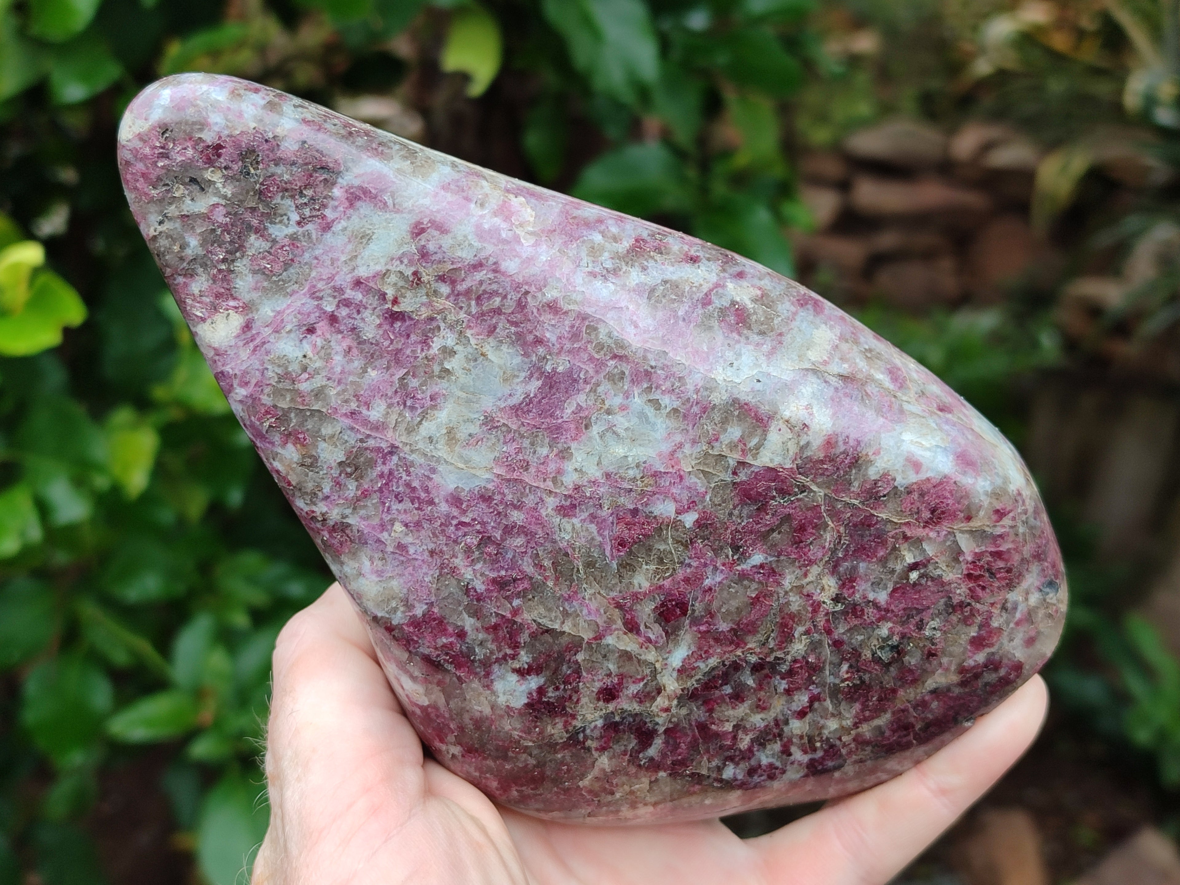 Polished Rubellite Pink Tourmaline Standing Free Forms x 2 From Madagascar - Toprock Gemstones and Minerals 