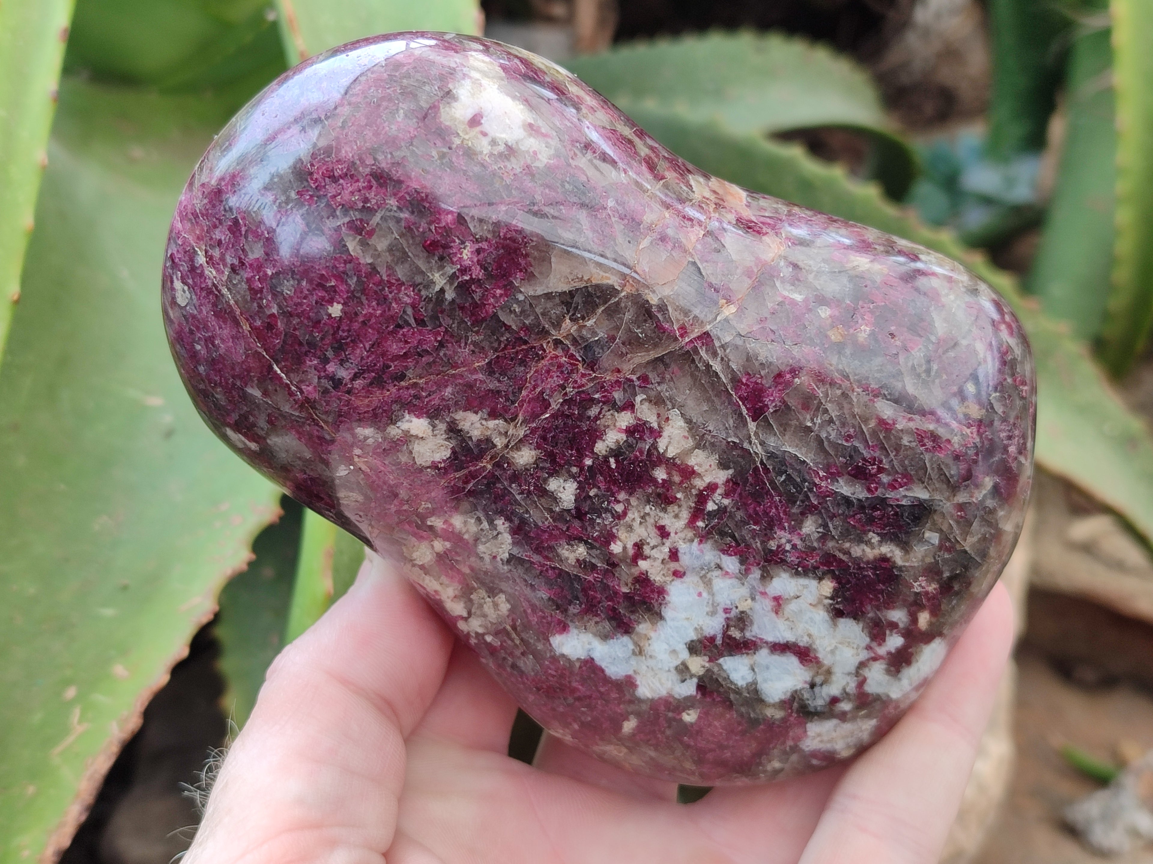 Polished Rubellite Pink Tourmaline Standing Free Forms x 2 From Madagascar - Toprock Gemstones and Minerals 