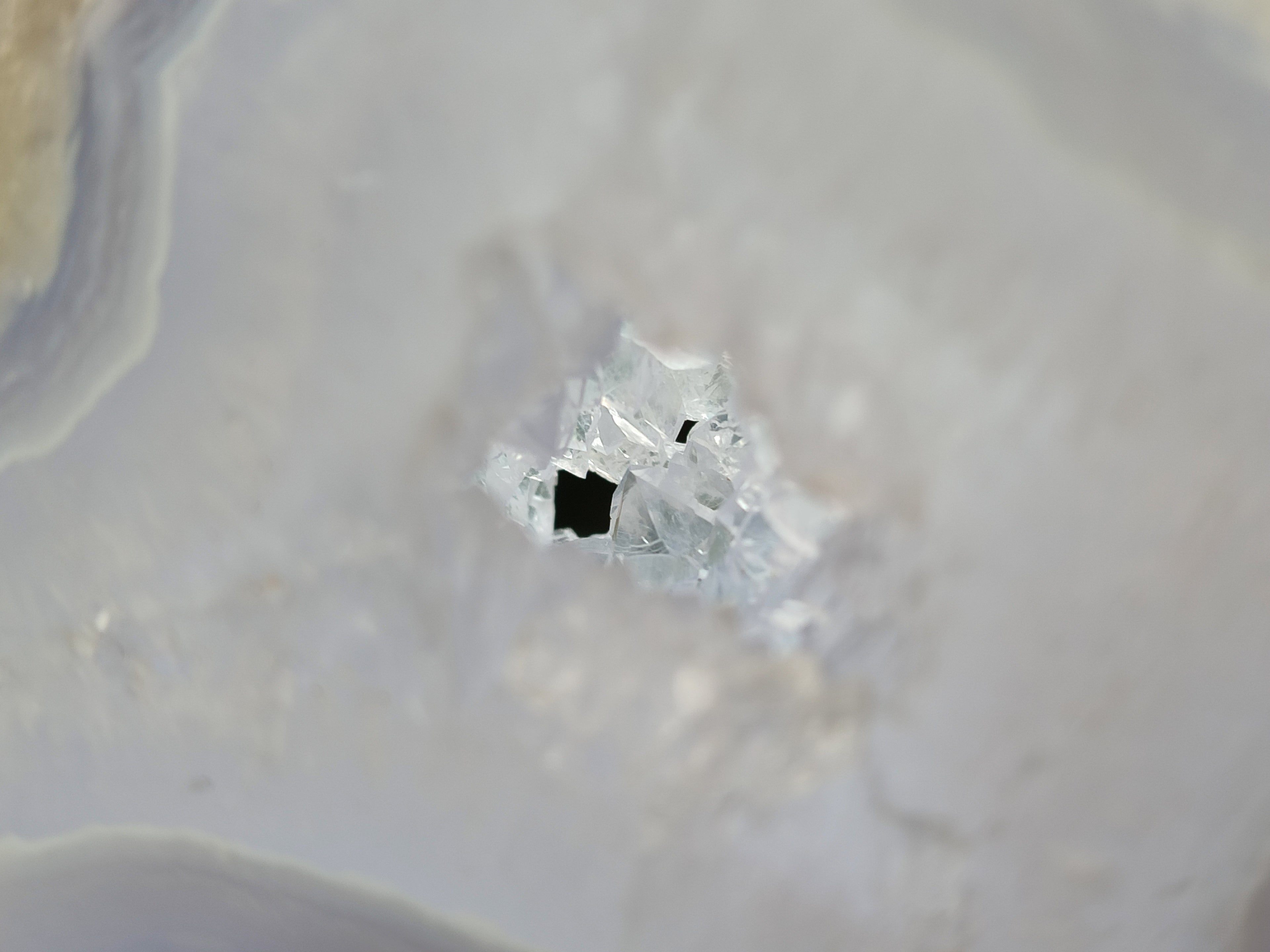 Polished Blue Lace Agate Standing Free Forms x 3 From Nsanje, Malawi - Toprock Gemstones and Minerals 