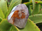 Polished Smokey Amethyst Window Quartz Crystals x 6 From Akansobe, Madagascar - Toprock Gemstones and Minerals 